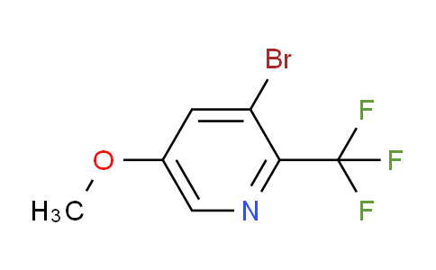 3-Bromo-5-methoxy-2-(trifluoromethyl)pyridine