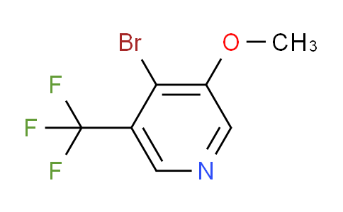 4-Bromo-3-methoxy-5-(trifluoromethyl)pyridine