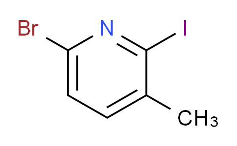 6-Bromo-2-iodo-3-methylpyridine