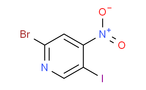 2-Bromo-5-iodo-4-nitropyridine
