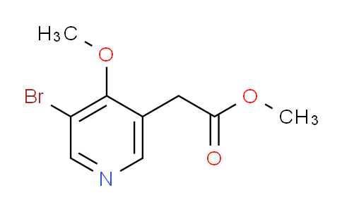 AM112811 | 1807260-99-6 | Methyl 3-bromo-4-methoxypyridine-5-acetate