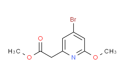 AM112816 | 1807011-34-2 | Methyl 4-bromo-2-methoxypyridine-6-acetate
