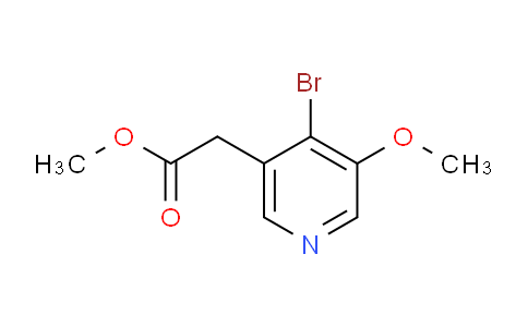 AM112818 | 1805514-36-6 | Methyl 4-bromo-3-methoxypyridine-5-acetate