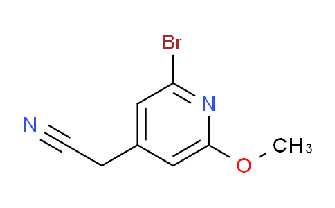 AM112830 | 1807214-54-5 | 2-Bromo-6-methoxypyridine-4-acetonitrile