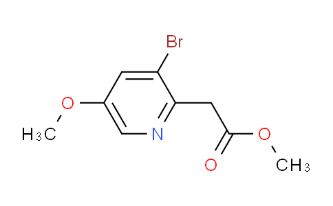 AM112834 | 1805514-24-2 | Methyl 3-bromo-5-methoxypyridine-2-acetate