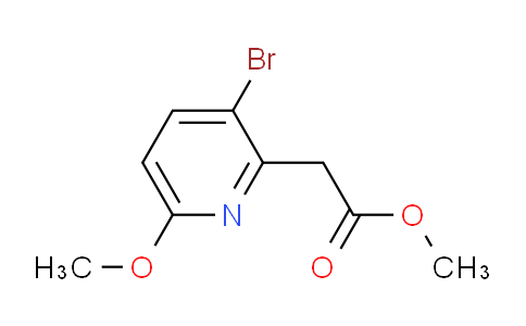 AM112835 | 1211538-17-8 | Methyl 3-bromo-6-methoxypyridine-2-acetate