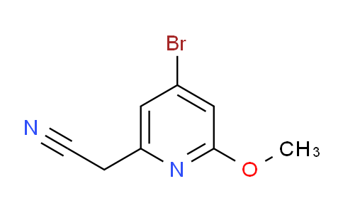 AM112838 | 1804507-70-7 | 4-Bromo-2-methoxypyridine-6-acetonitrile