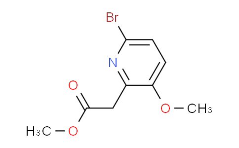 Methyl 6-bromo-3-methoxypyridine-2-acetate