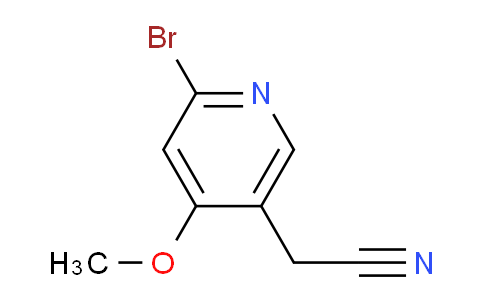 2-Bromo-4-methoxypyridine-5-acetonitrile