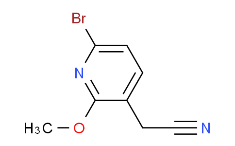 6-Bromo-2-methoxypyridine-3-acetonitrile