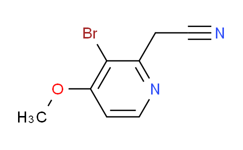 AM112847 | 1779879-31-0 | 3-Bromo-4-methoxypyridine-2-acetonitrile