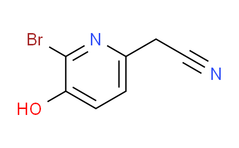 2-Bromo-3-hydroxypyridine-6-acetonitrile