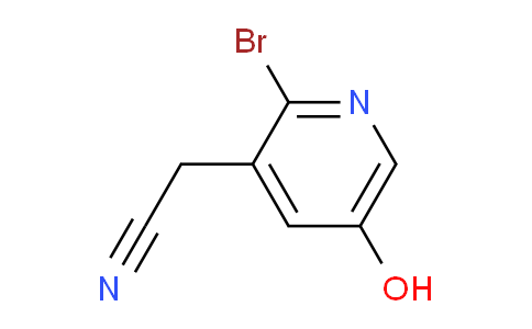2-Bromo-5-hydroxypyridine-3-acetonitrile