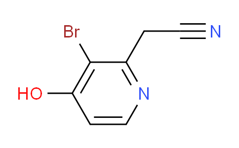 3-Bromo-4-hydroxypyridine-2-acetonitrile