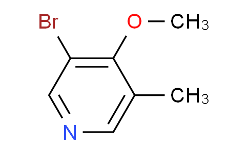 3-Bromo-4-methoxy-5-methylpyridine