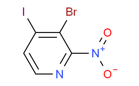 3-Bromo-4-iodo-2-nitropyridine