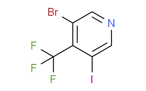 3-Bromo-5-iodo-4-(trifluoromethyl)pyridine