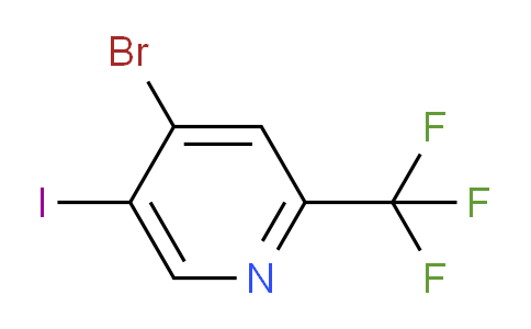 4-Bromo-5-iodo-2-(trifluoromethyl)pyridine