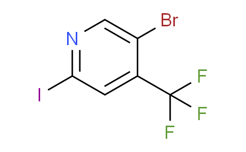 5-Bromo-2-iodo-4-(trifluoromethyl)pyridine