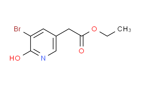 AM113157 | 1219936-58-9 | Ethyl 3-bromo-2-hydroxypyridine-5-acetate