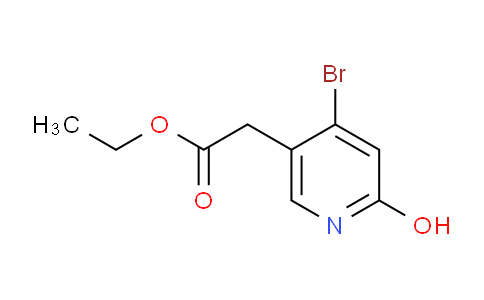 AM113163 | 1805505-60-5 | Ethyl 4-bromo-2-hydroxypyridine-5-acetate