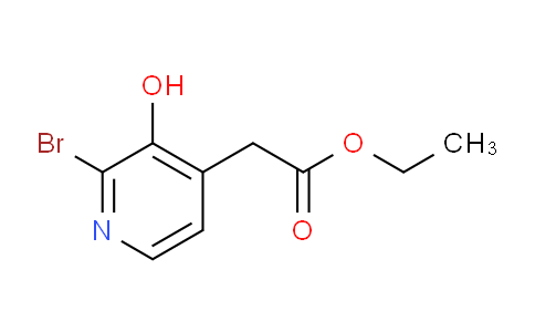 Ethyl 2-bromo-3-hydroxypyridine-4-acetate