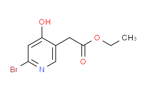 Ethyl 2-bromo-4-hydroxypyridine-5-acetate