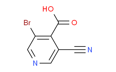 3-Bromo-5-cyanoisonicotinic acid