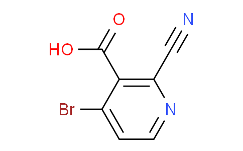 4-Bromo-2-cyanonicotinic acid
