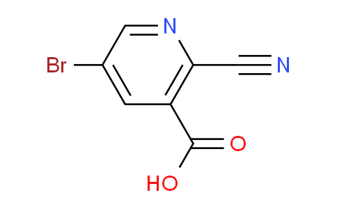5-Bromo-2-cyanonicotinic acid