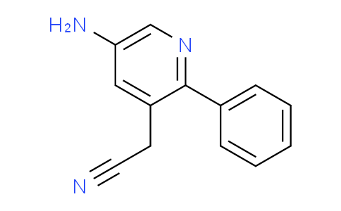 AM113240 | 1807098-73-2 | 5-Amino-2-phenylpyridine-3-acetonitrile