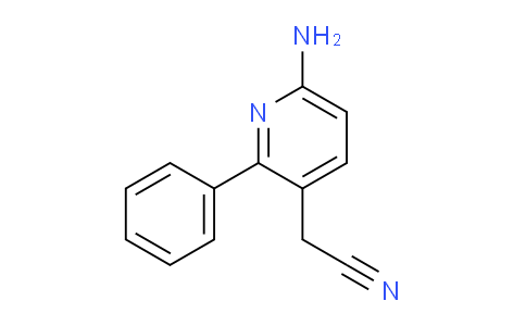 6-Amino-2-phenylpyridine-3-acetonitrile