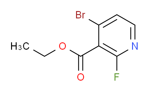 AM113257 | 1807176-07-3 | Ethyl 4-bromo-2-fluoronicotinate