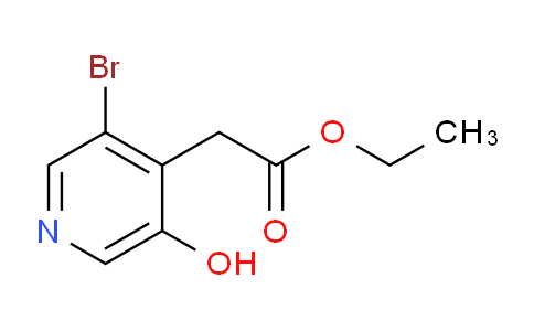AM113258 | 1807260-17-8 | Ethyl 3-bromo-5-hydroxypyridine-4-acetate