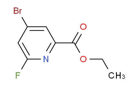 AM113259 | 1807257-22-2 | Ethyl 4-bromo-6-fluoropicolinate