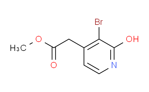 AM113279 | 1805177-52-9 | Methyl 3-bromo-2-hydroxypyridine-4-acetate