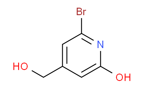 2-Bromo-6-hydroxypyridine-4-methanol