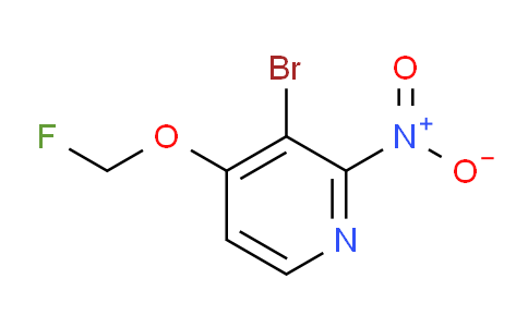 AM113476 | 1805592-55-5 | 3-Bromo-4-fluoromethoxy-2-nitropyridine