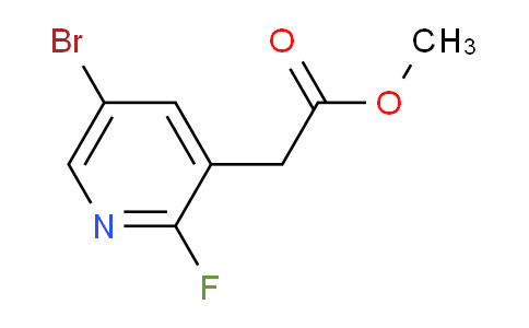 AM113483 | 1807156-89-3 | Methyl 5-bromo-2-fluoropyridine-3-acetate