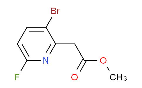 AM113504 | 1807156-77-9 | Methyl 3-bromo-6-fluoropyridine-2-acetate