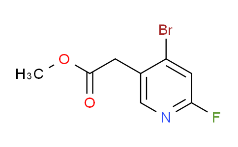 AM113505 | 1804408-80-7 | Methyl 4-bromo-2-fluoropyridine-5-acetate