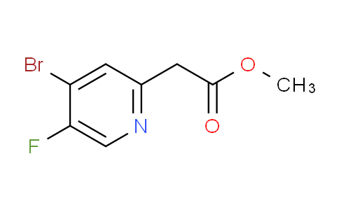 AM113507 | 1805579-61-6 | Methyl 4-bromo-5-fluoropyridine-2-acetate