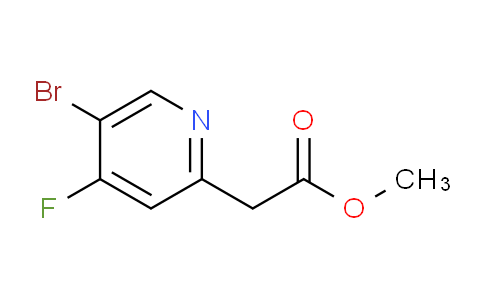 AM113510 | 1805249-00-6 | Methyl 5-bromo-4-fluoropyridine-2-acetate