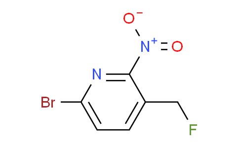 6-Bromo-3-fluoromethyl-2-nitropyridine