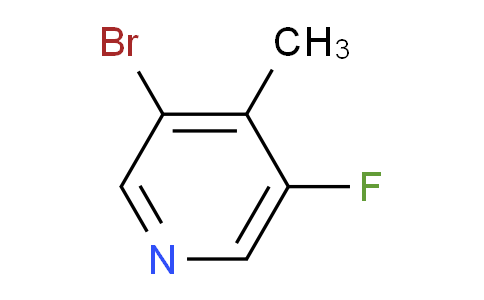 3-Bromo-5-fluoro-4-methylpyridine