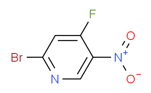 2-Bromo-4-fluoro-5-nitropyridine
