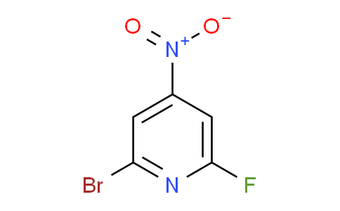 2-Bromo-6-fluoro-4-nitropyridine