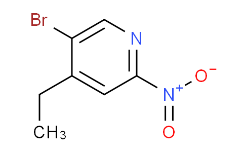 5-Bromo-4-ethyl-2-nitropyridine