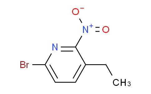 6-Bromo-3-ethyl-2-nitropyridine