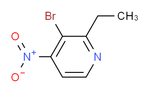 3-Bromo-2-ethyl-4-nitropyridine